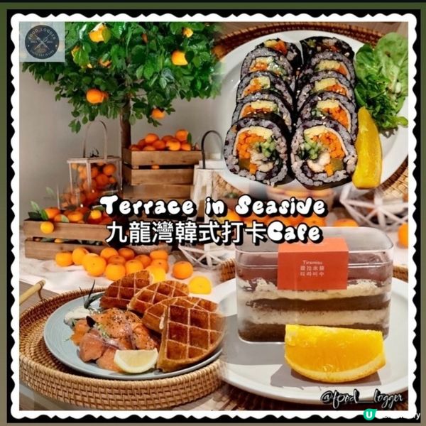 ## 九龍灣必去韓式Cafe🔥超大型柑橘樹打卡超靚💜