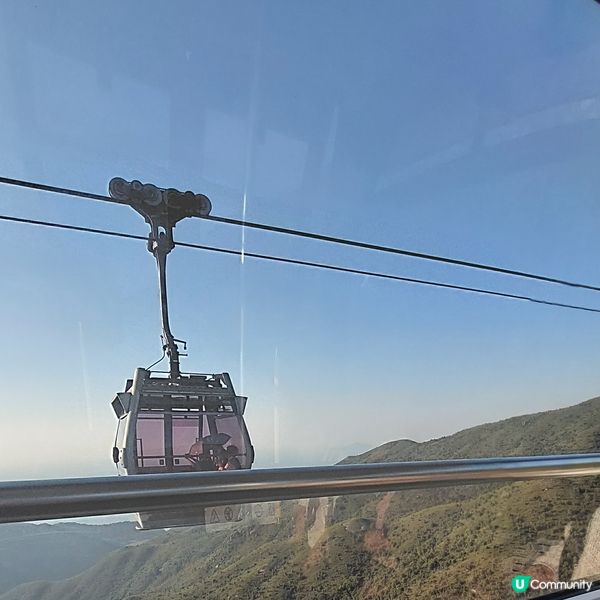 昂坪纜車🚡  香港必去景點！🤩