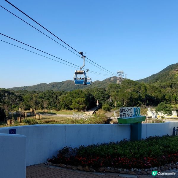 昂坪纜車🚡  香港必去景點！🤩