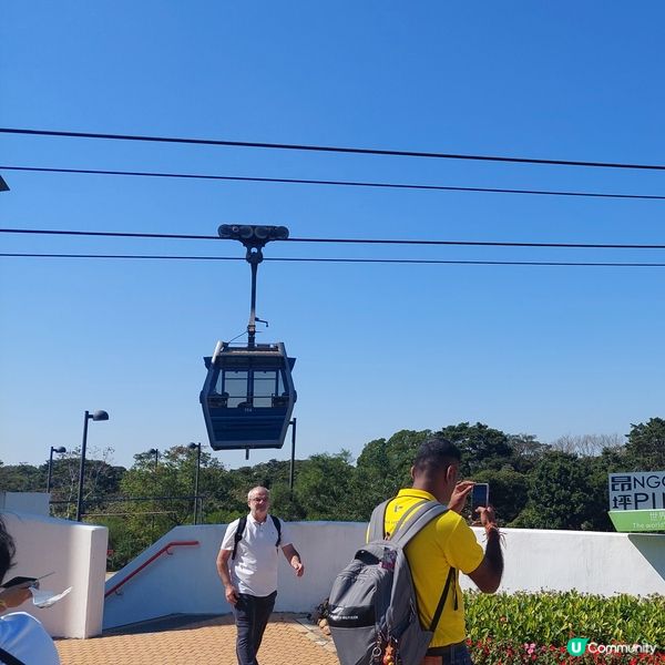昂坪纜車🚡  香港必去景點！🤩