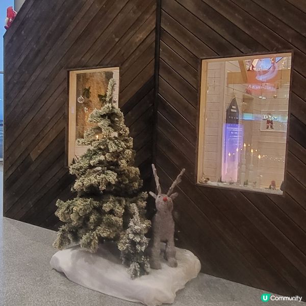 芬蘭赫爾辛基機場的聖誕佈置