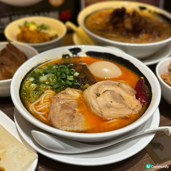 🍜廣島過江龍拉麵店 期間限定黑蒜山拉麵