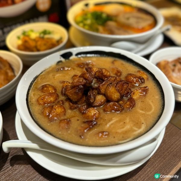 🍜廣島過江龍拉麵店 期間限定黑蒜山拉麵