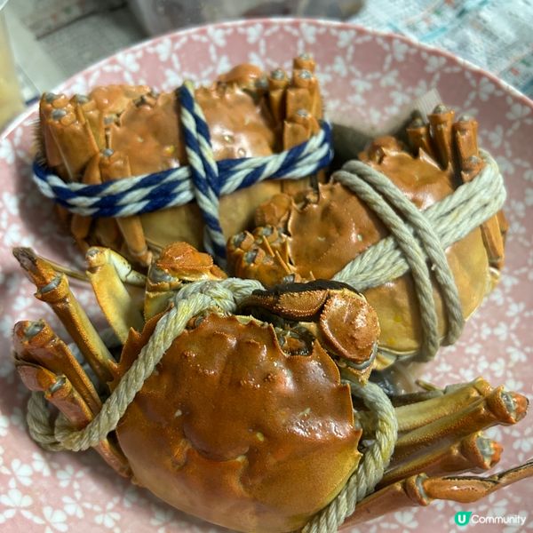 秋季當造大閘蟹🦀|隻隻爆膏仲送紫蘇葉