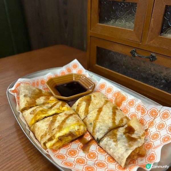 大埔古早台灣菜|🍤巨大炸物便當湯拌麵