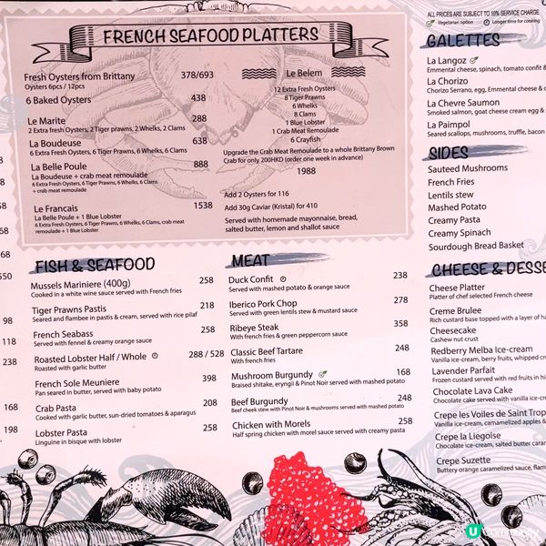 🇫🇷🥂有氣氛法國餐廳