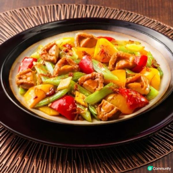 XO醬西芹炒鮑魚