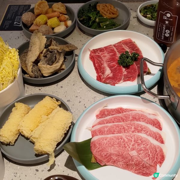 ##旺角必食日本黑毛和牛火鍋放題🔥肉質鮮嫩入口即融🤤💜