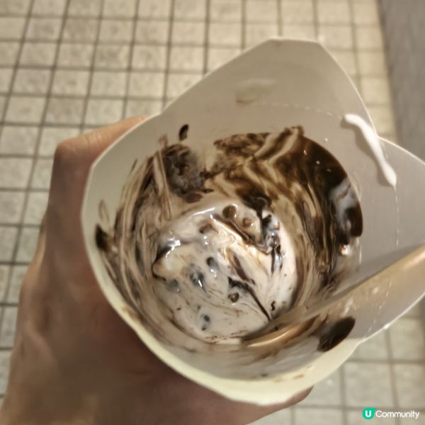## 麥當勞朱古力新地大升級🍦🤩新紙杯更大杯💜