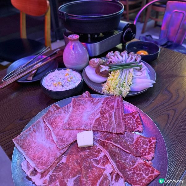 洋日復古居酒屋・壽喜燒二人套餐