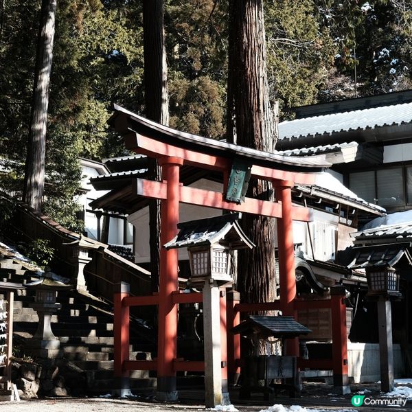 飛驒高山必去景點 - 日枝神社⛩️❄️