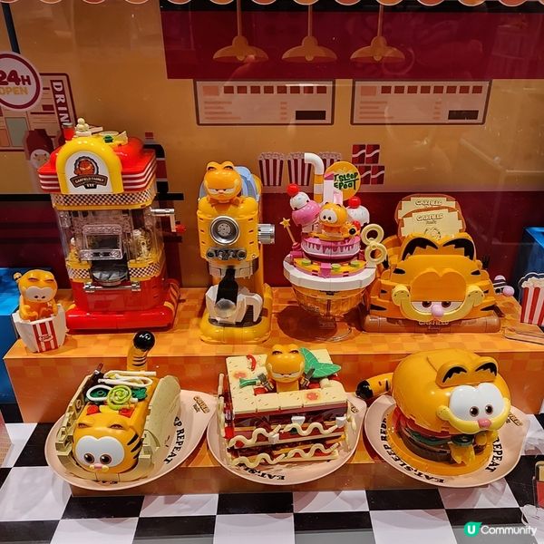 💥聖誕禮物煩惱⁉️🎁 加菲貓積木幫到你‼️🤗🤗