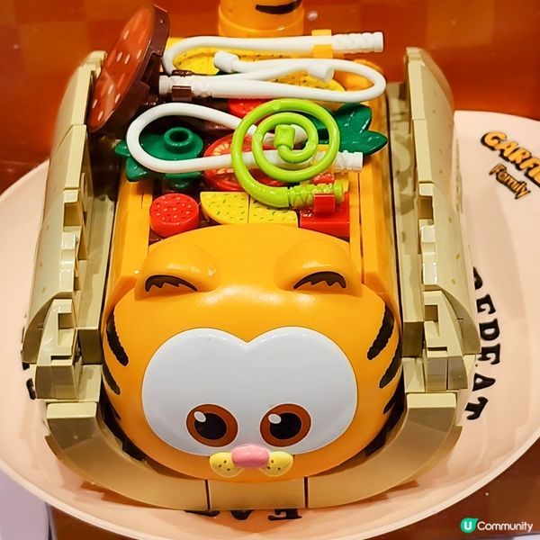 💥聖誕禮物煩惱⁉️🎁 加菲貓積木幫到你‼️🤗🤗