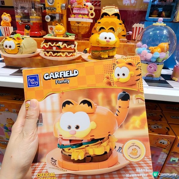 💥聖誕禮物煩惱⁉️🎁 加菲貓積木幫到你‼️🤗🤗