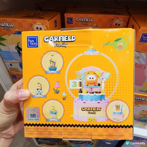 💥聖誕禮物煩惱⁉️🎁 加菲貓積木幫到你‼️🤗🤗