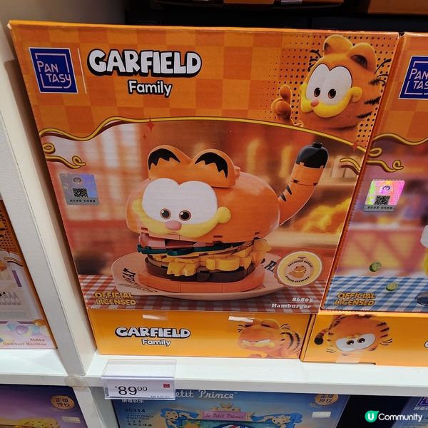 💥聖誕禮物煩惱⁉️🎁 加菲貓積木幫到你‼️🤗🤗