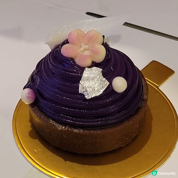 切面加+食評有！Nina 紫薯黑糖麻薯撻😋