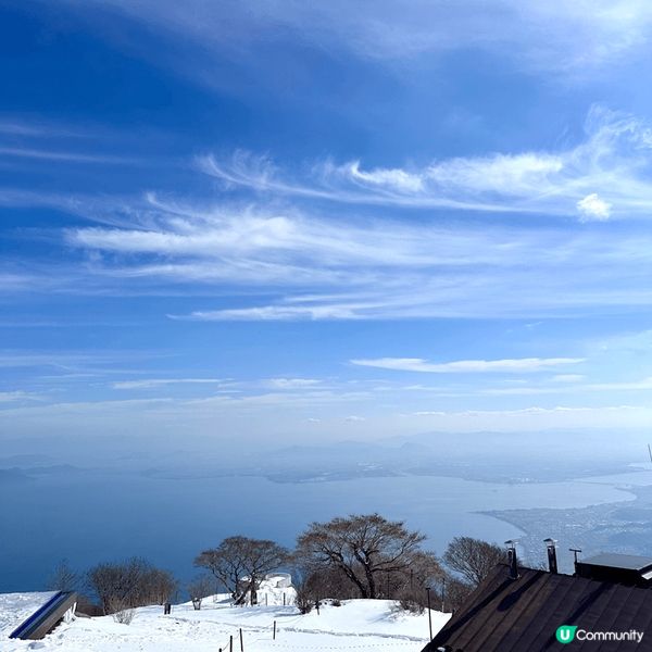 呢度係日本滋賀縣既琵琶湖💙上次去既時候係冬天☃️睇到呢個好靚...