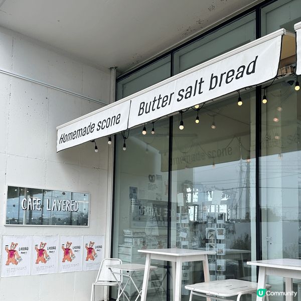 濟洲之旅 第一次看到雪 周圍的行道 咖啡店都很漂亮 讓我暫時...