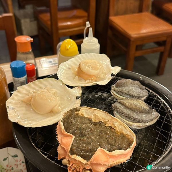 尖沙咀焱丸水產100%還原日本磯燒海產風味‼️