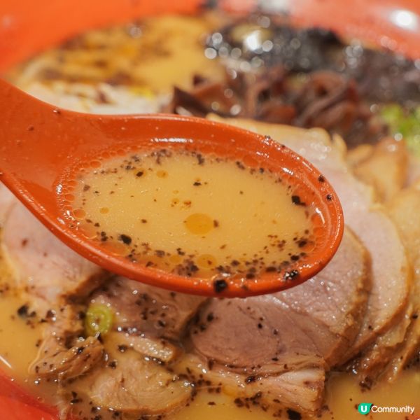 必試熊本拉麵🍜 黑亭｜有焦香味的豚骨湯頭