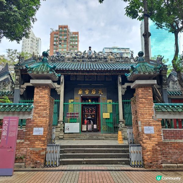 一級歷史建築內的工作坊#油麻地天后廟