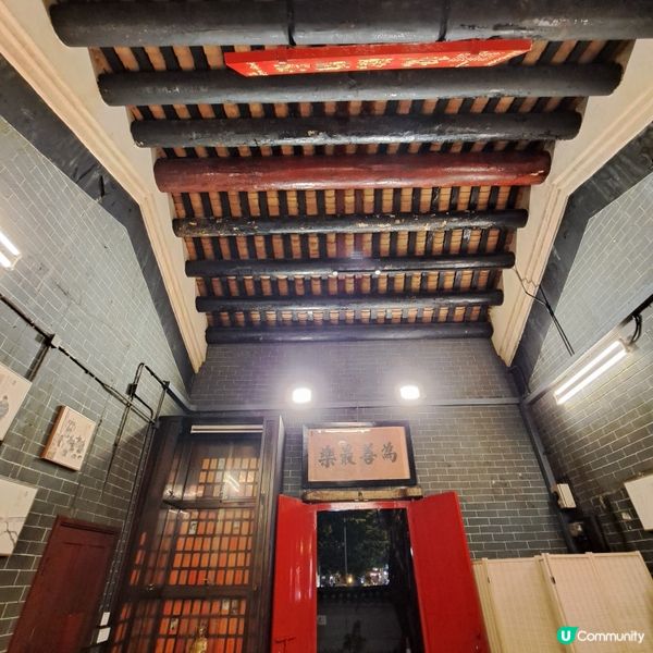 一級歷史建築內的工作坊#油麻地天后廟