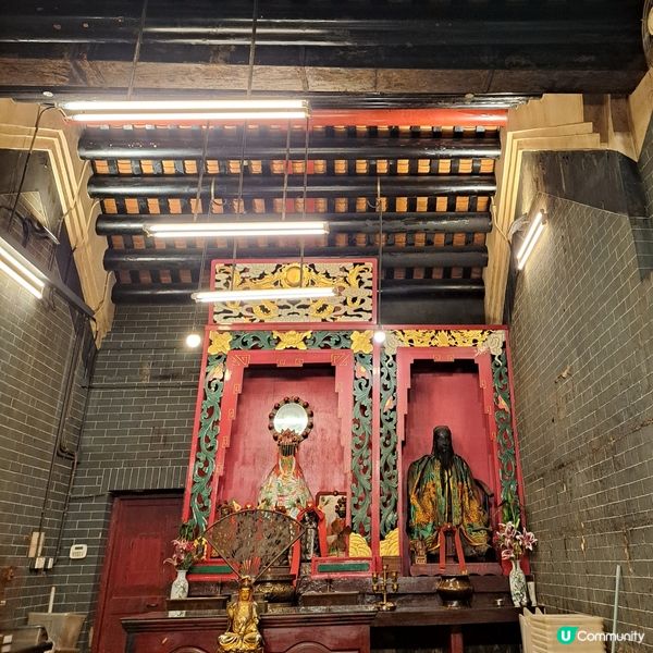 一級歷史建築內的工作坊#油麻地天后廟