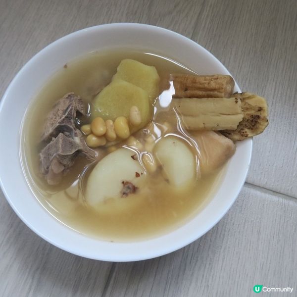 馬蹄黨蔘黃豆羊肉湯