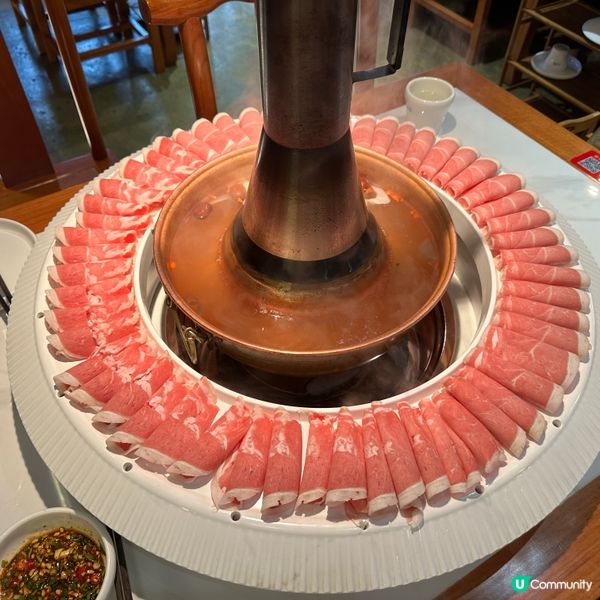 好味的羊肉火鍋（炭弟·紫銅鍋刷肉）