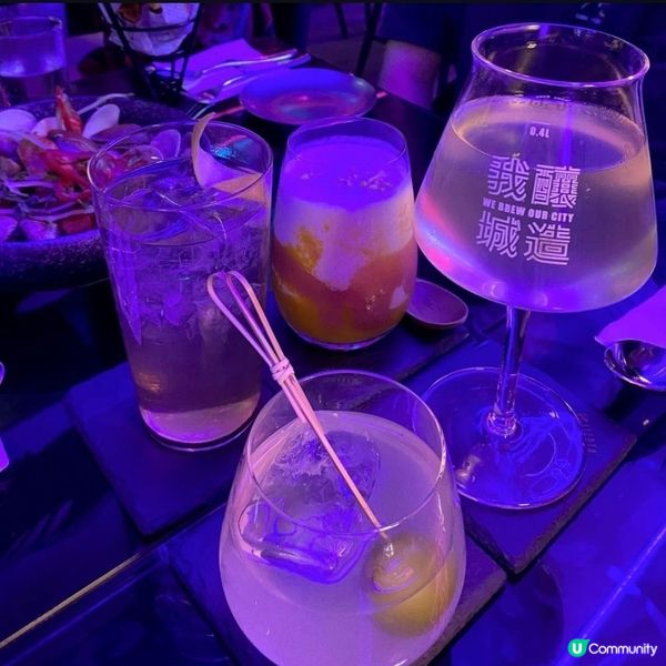 ## 深水埗必去型格酒吧餐廳🍻🥂夜光燈下打卡一流💜