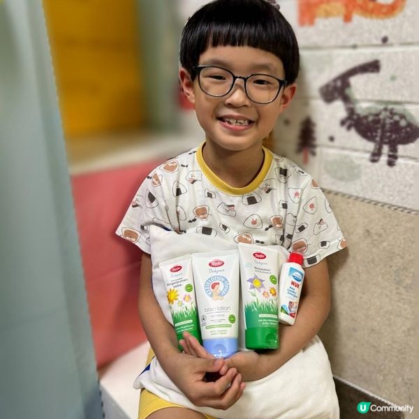 孩子秋冬護膚分享