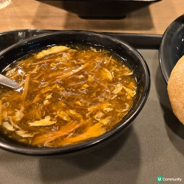 美心Mx洋蔥豬扒包+碗仔翅