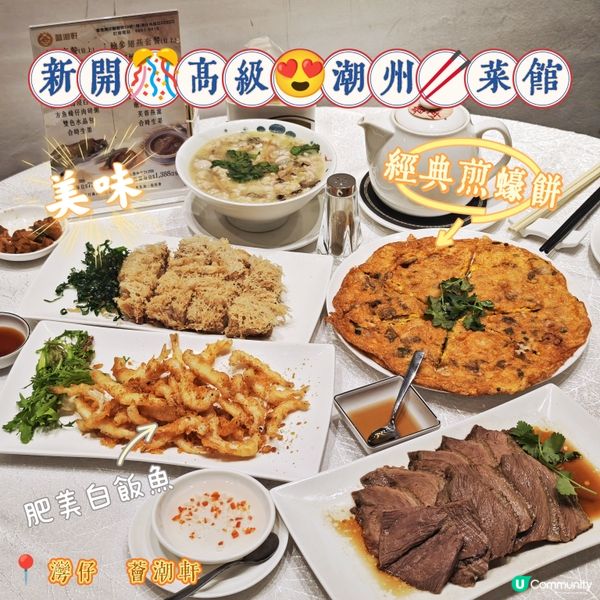 新開🎊高級😍潮州🥢菜館