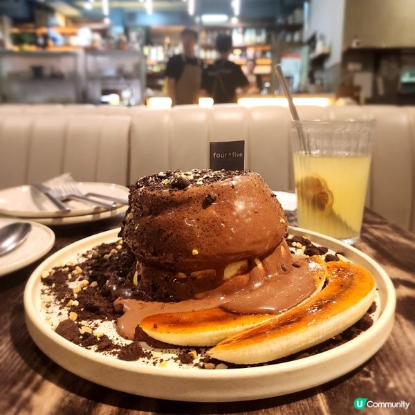 大推🩷香濃海鹽朱古力梳乎厘班戟