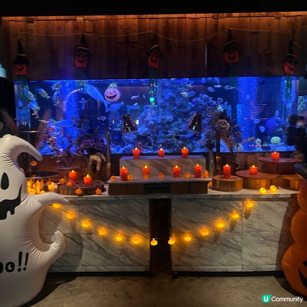 大阪10,000條熱帶魚的水族館主題餐廳