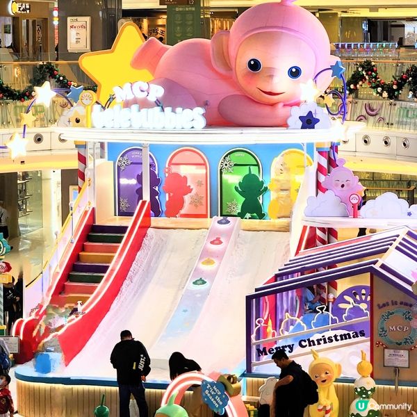 💥商場有雪玩🛝有雪滑呀‼️😱😱😱