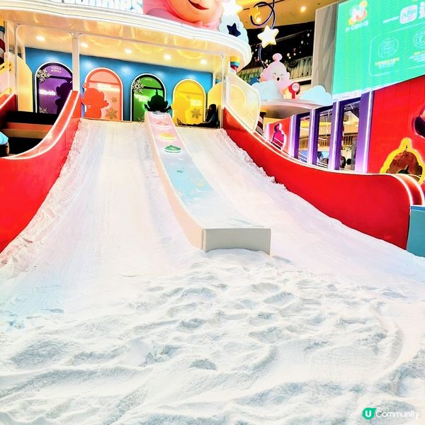 💥商場有雪玩🛝有雪滑呀‼️😱😱😱