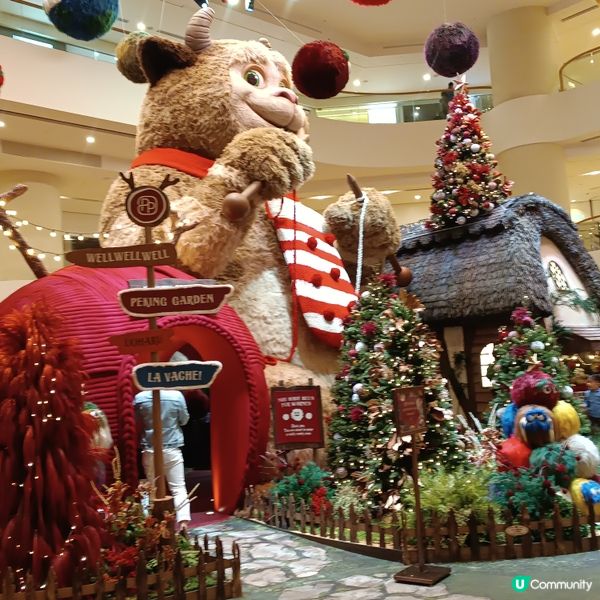 太古廣場變身聖誕奇妙村莊🎄🎅