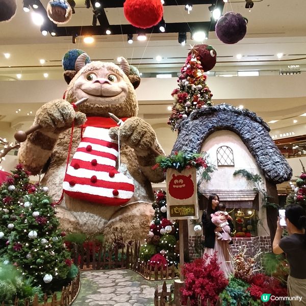 太古廣場變身聖誕奇妙村莊🎄🎅