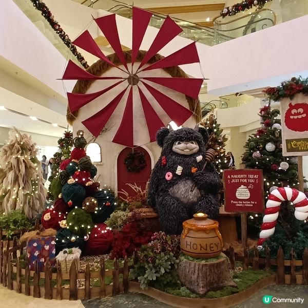 太古廣場變身聖誕奇妙村莊🎄🎅