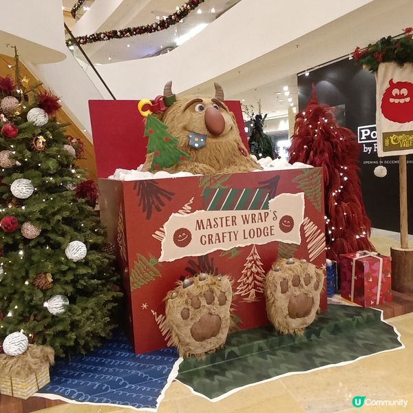 太古廣場變身聖誕奇妙村莊🎄🎅