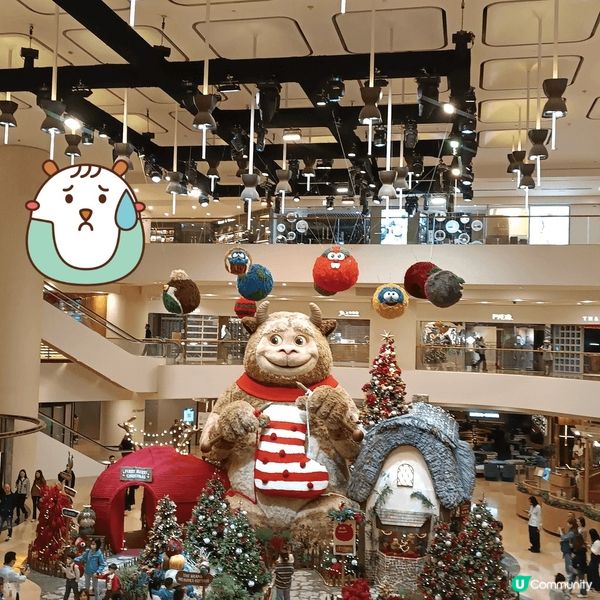 太古廣場變身聖誕奇妙村莊🎄🎅
