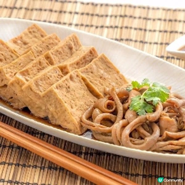 潮式鵝腸配鹵水豆腐