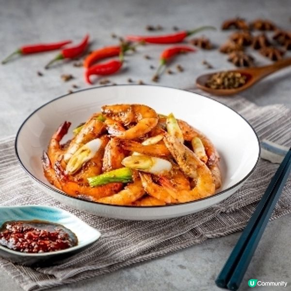 麻辣炒基圍蝦