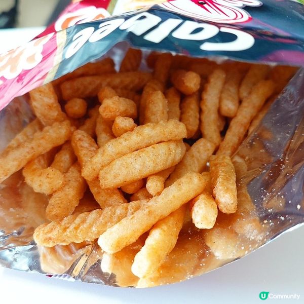 CALBEE蕃茄蝦意粉味蝦條~食唔食到蕃茄蝦意粉嗰種層次感？