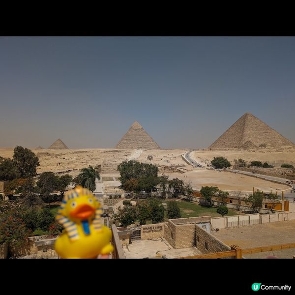 🐤埃及街頭的金字塔奇景 