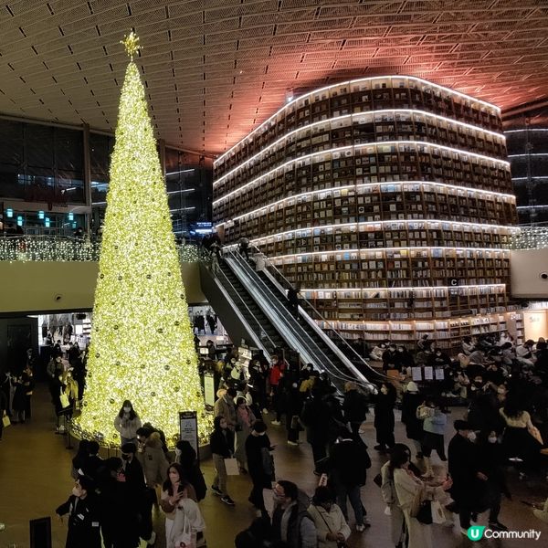 ## 韓國首爾聖誕打卡必去🔥星空圖書館超靚🎄✨💜