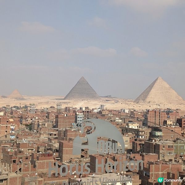 🐤望住金字塔沖涼：埃及超高CP值單人stay
