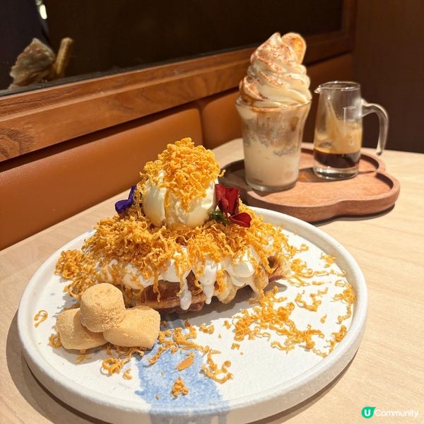 尖沙咀•二訪靚靚韓式Cafe  Croffle高質口味多